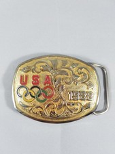 1988 USA Olympics Belt Buckle