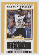 2019 Panini Contenders Draft Picks Season Ticket Nick Mullens #76 03kc