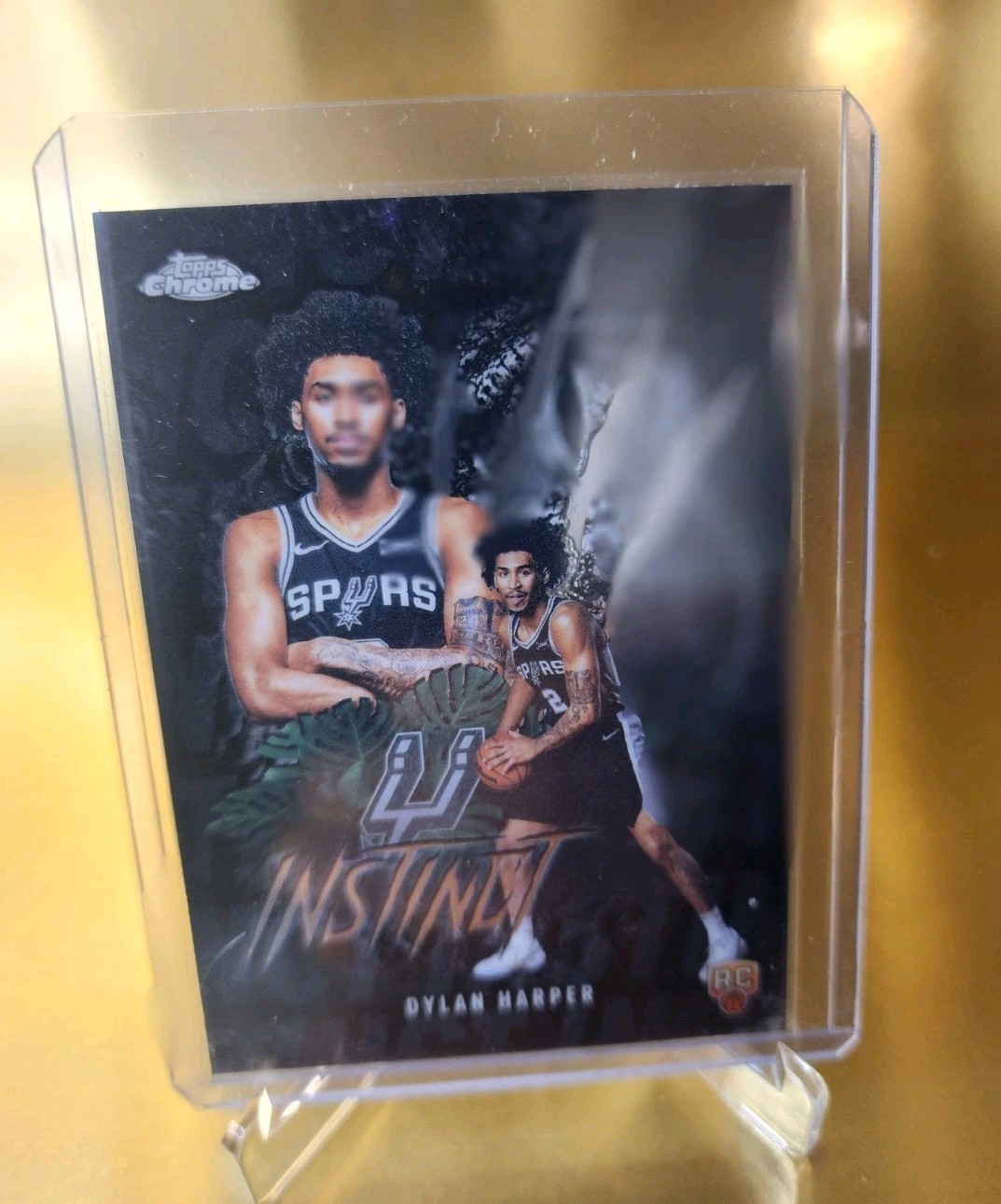 2025 Topps Chrome RC Dylan Harper (Instinct) Refractor