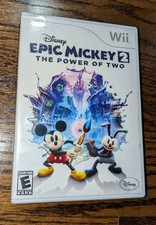 Disney Epic Mickey 2 The Power of Two 2006 Nintendo Wii Complete Tested w Manual