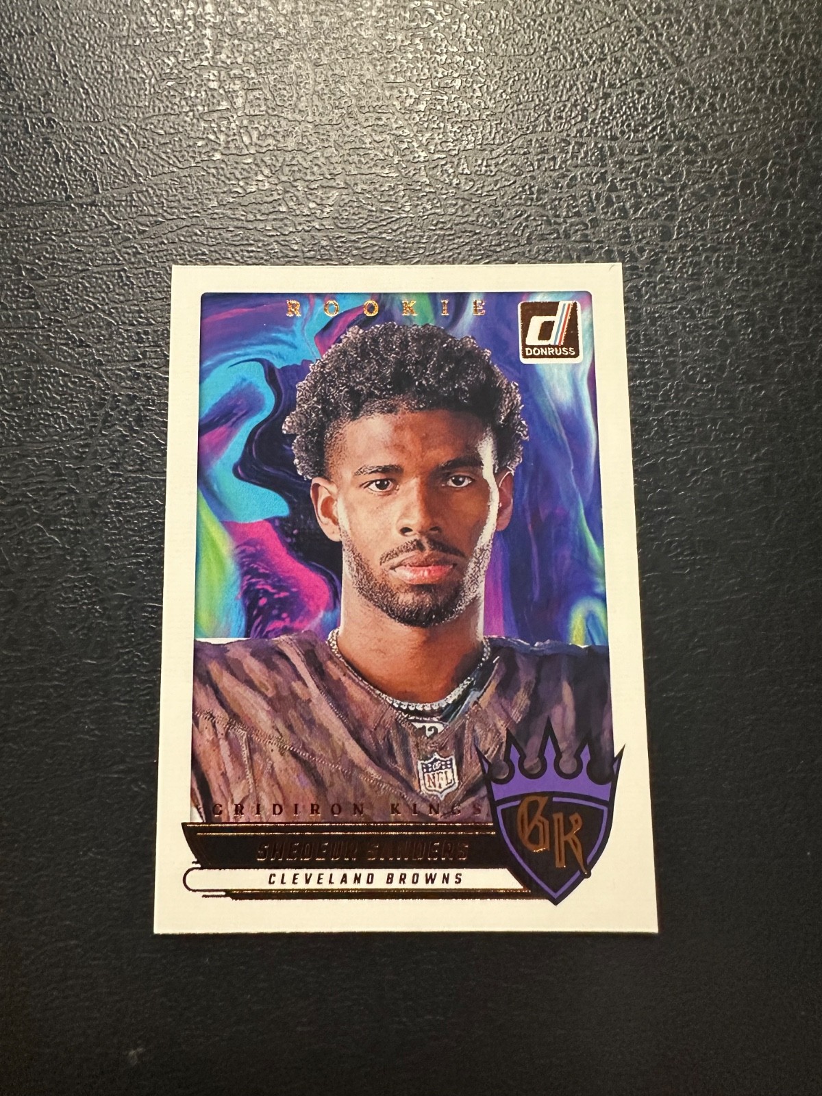 2025 Donruss - Shedeur Sanders - Gridiron King Rookies - Cleveland Browns