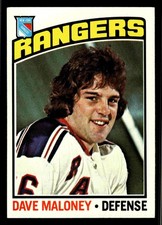 1976-77 Topps Dave Maloney #181 - New York Rangers