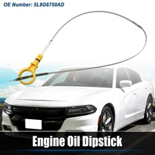 1 Pcs Engine Oil Fluid Level Dipstick for Ford F-150 FX4 King No.5L8G6750AD