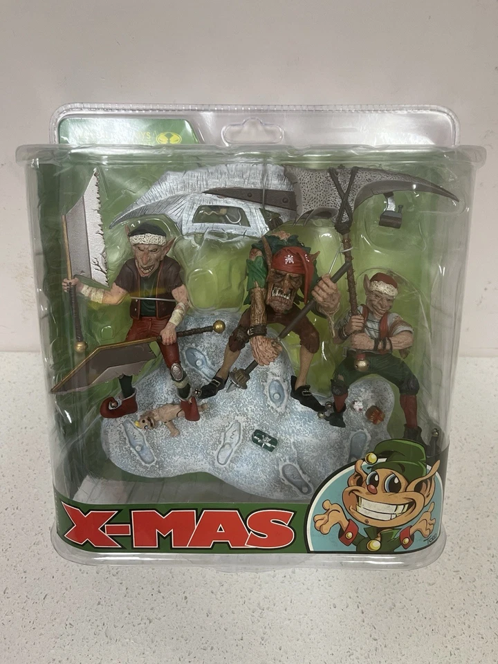 Twisted Christmas Santa's Helpers Action Figure McFarlane Monsters Series 5 JPN - Image 2 of 4