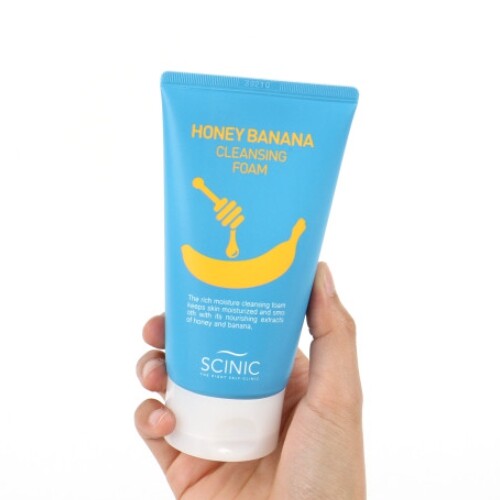SCINIC Honey Banana Cleansing Foam 150ml Foam Cleanser Korean Cosmetics - 第 1/11 張圖片