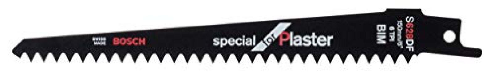 Bosch Professional S 628 DF Special 5 Pezzi di Lame per Plaster, Pannelli in Fib