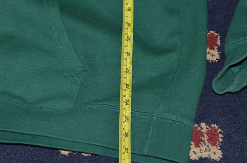 Hippy Tree Nature Company Hoodie Mens X Large Green Fleece observe & Conserve - Picture 6 of 6