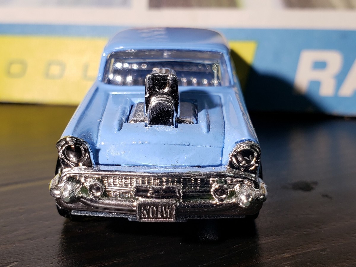 Majorette #223 '57 Chevy Hot Rod Light Blue 