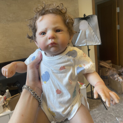 50CM Silicone Reborn Baby Girl Boy Dolls Cameron Handmade Painted Dolls GIFT