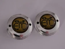 Eddy Merckx gold crankset dust caps fit Campagnolo record shimano ofmega