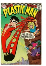 PLASTIC MAN 3 7.0 // WIN MORTIMER COVER ART DC COMICS 1967