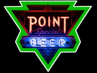 Point Special Beer DIECUT NEW 28'' Tall Sign USA STEEL XL Size 7 lbs