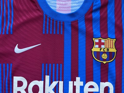 BARCELONA 2021 2022 HOME FOOTBALL SHIRT SOCCER JERSEY NIKE CV7847
