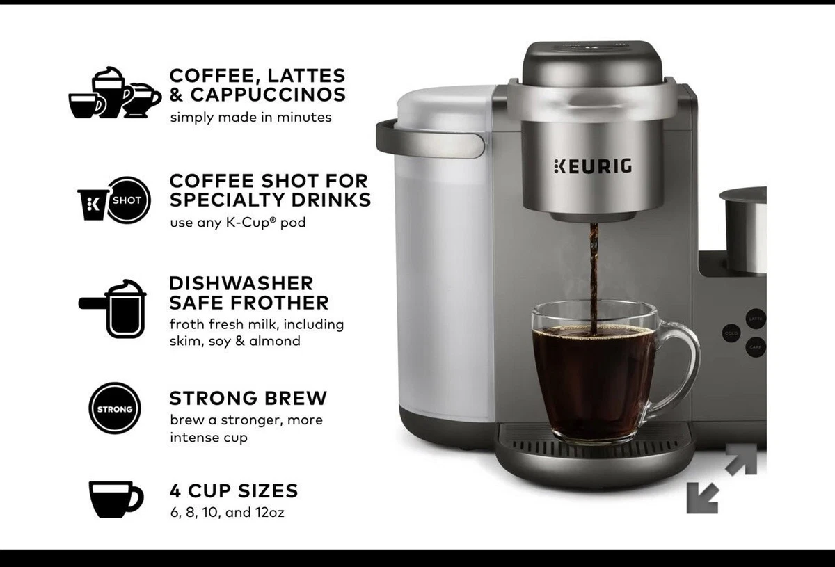 K-Cafe Special Edition Single Serve Latte, Cappuccino, and Drip Coffee Maker  Review