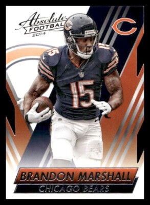 2014 Panini Absolute #67 Brandon Marshall Chicago Bears