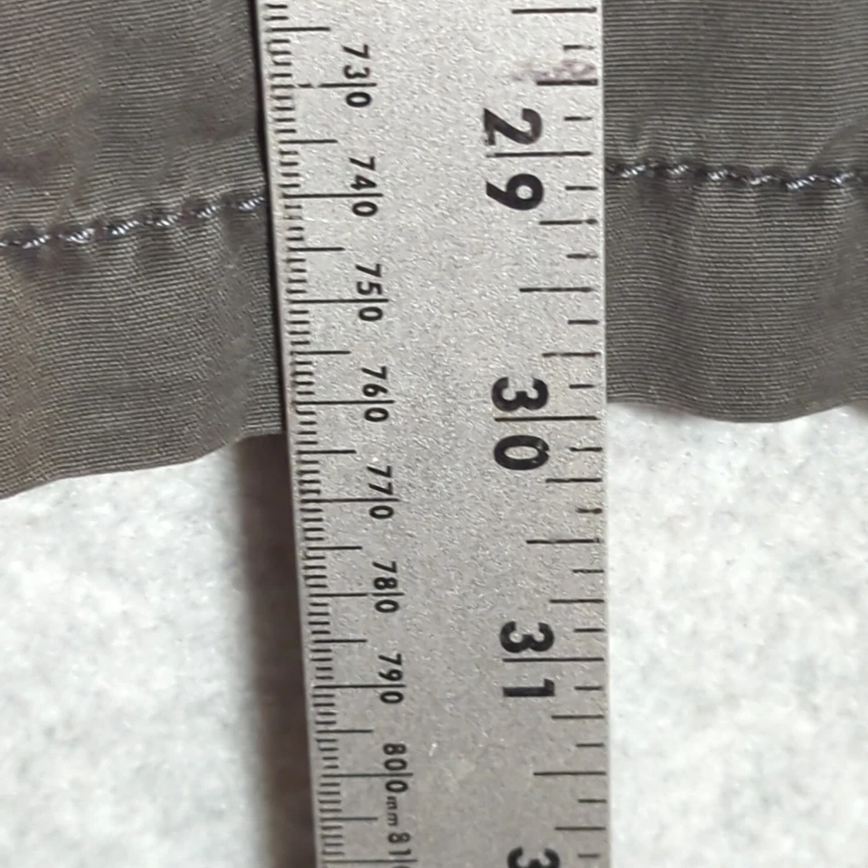 Chaqueta Militar Express Para Hombre Gris-Verde Grande Ligera Y2K Grunge Retro Foto 4 de 4