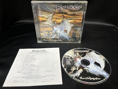 Rhapsody Power of the Dragonflame CD (Victor Japan 2002) Symphonic Power Metal