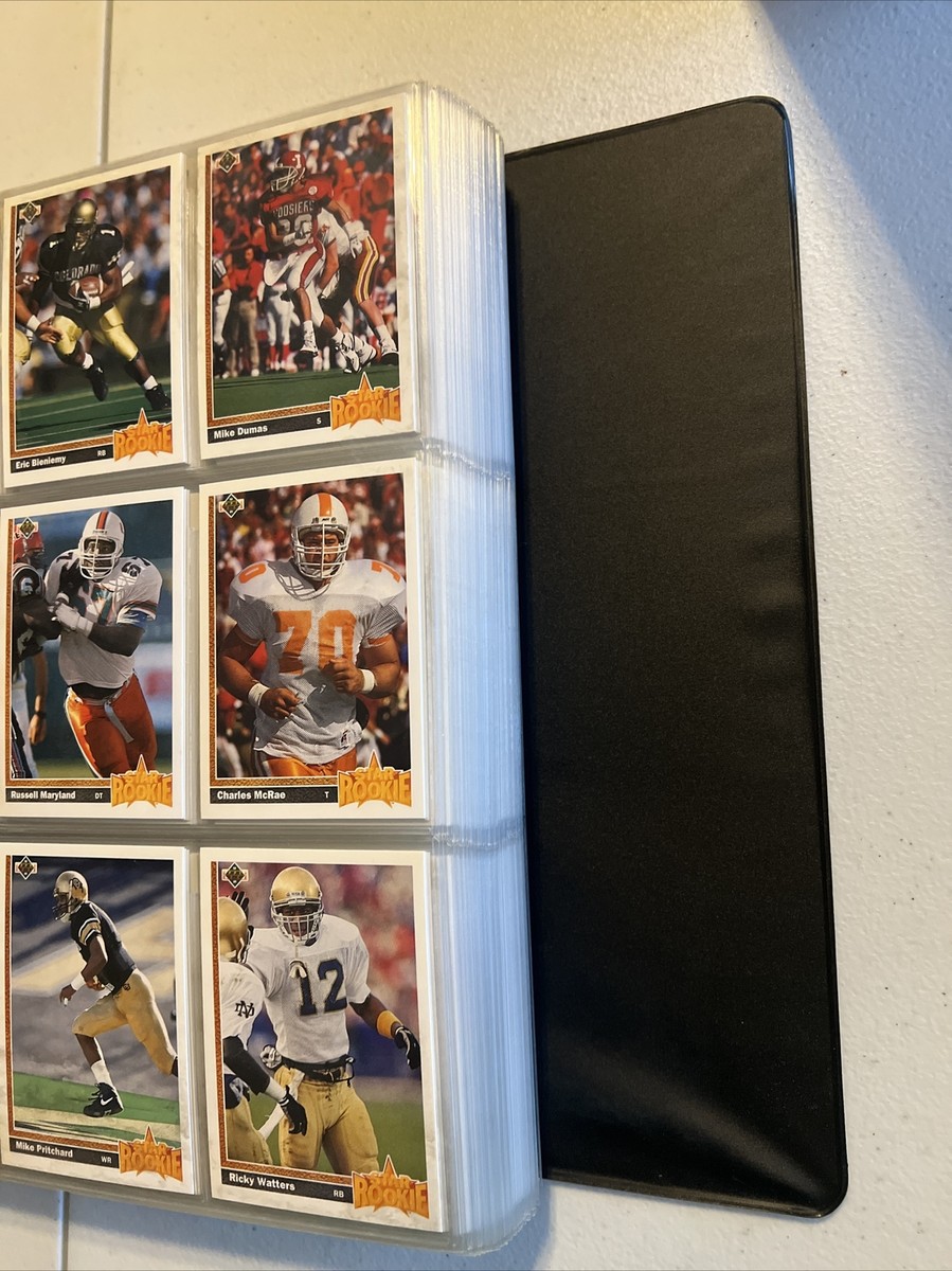 1991 Upper Deck NFL Football Premiere Edition 700 Card Set Brett