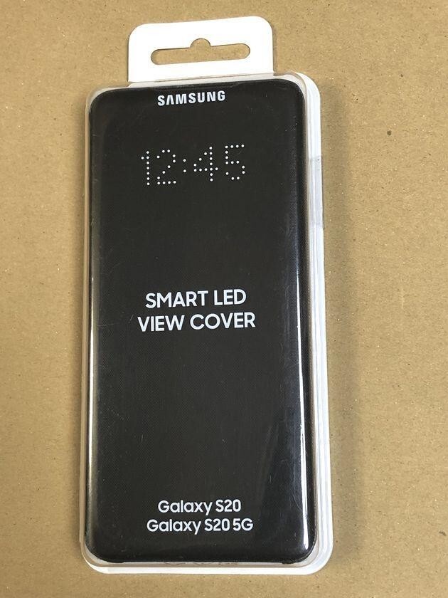 Galaxy - LED VIEW COVER ブラック Galaxy S20 5G純正ケース New Genuine Samsung Galaxy S20 LED View Cover Case Official