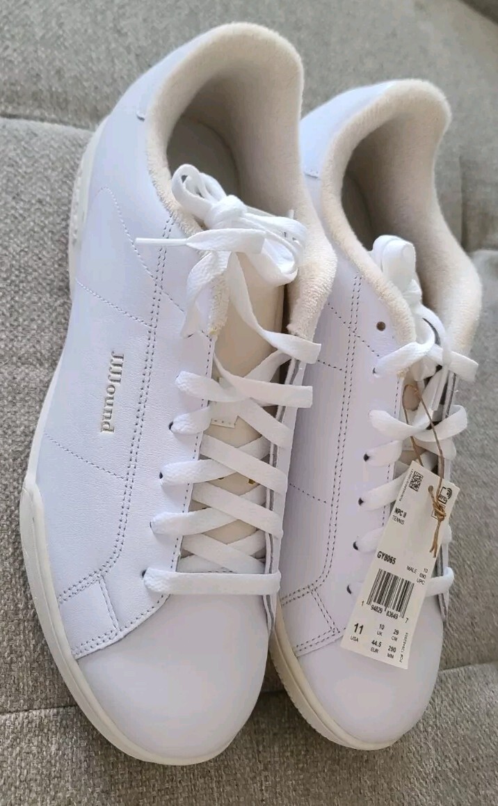 NEW Men's Size 11 Reebok NPC 2 x JJJJound White Sneakers 2022