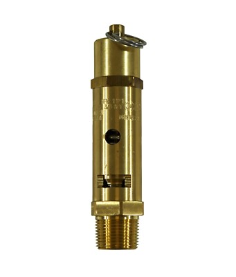 #ad Kingston 3 4” NPT Brass Hard Seat Pressure Relief Valve 195 PSI 841 SCFM $1079.95
