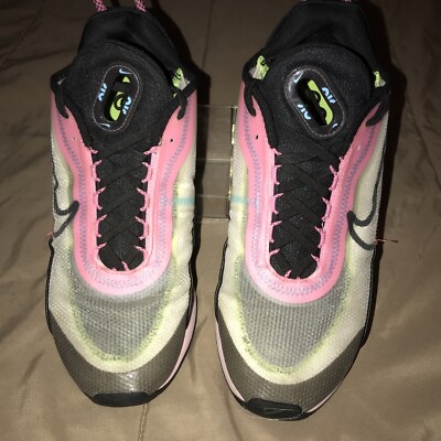 nike air max 2090 white black pink foam