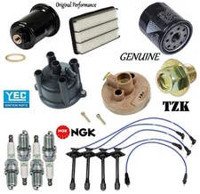 Tune Up Kit Cap Rotor Plugs Filters PCV fits for Toyota Camry L4; 2.2L 1994-1996