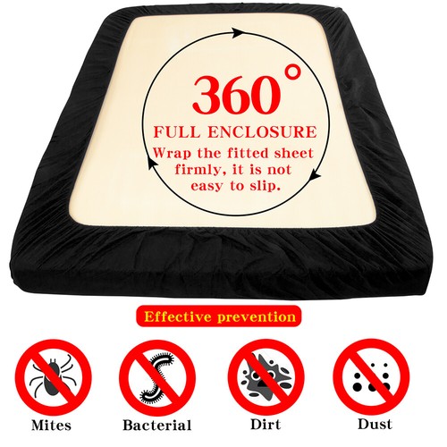 Egyptian Comfort 1900 Count Microfiber Fitted Bed Sheet Deep Pocket Wrinkle Free - Picture 67 of 150