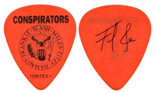 SLASH And The Conspirators Guitar Pick : 2012 Tour Frank Sidoris Guns N Roses