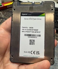 Apacer Serial ATA Flash Drive model APS25AF7128G 4BTM1GT 128gb