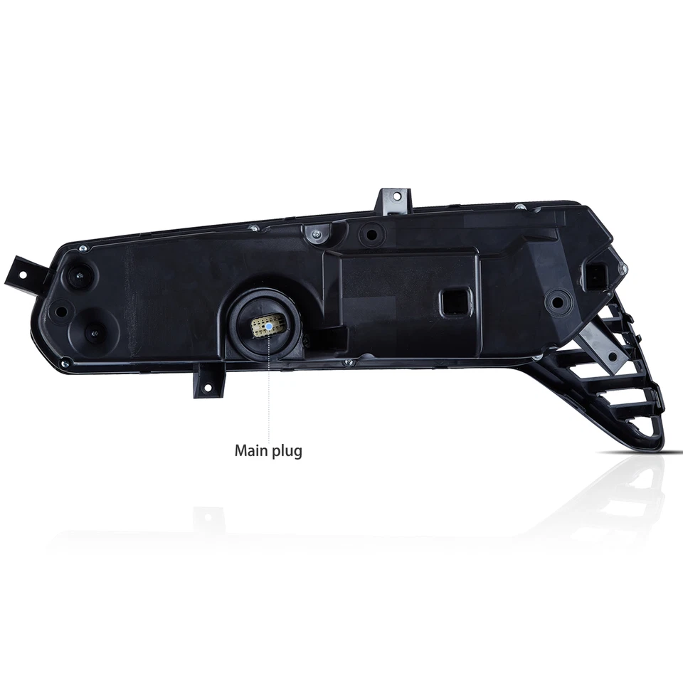 1 par de lanternas traseiras de LED transparentes para Chevrolet Corvette C7 2014-2019 traseiras com animação - Imagem 4 de 4