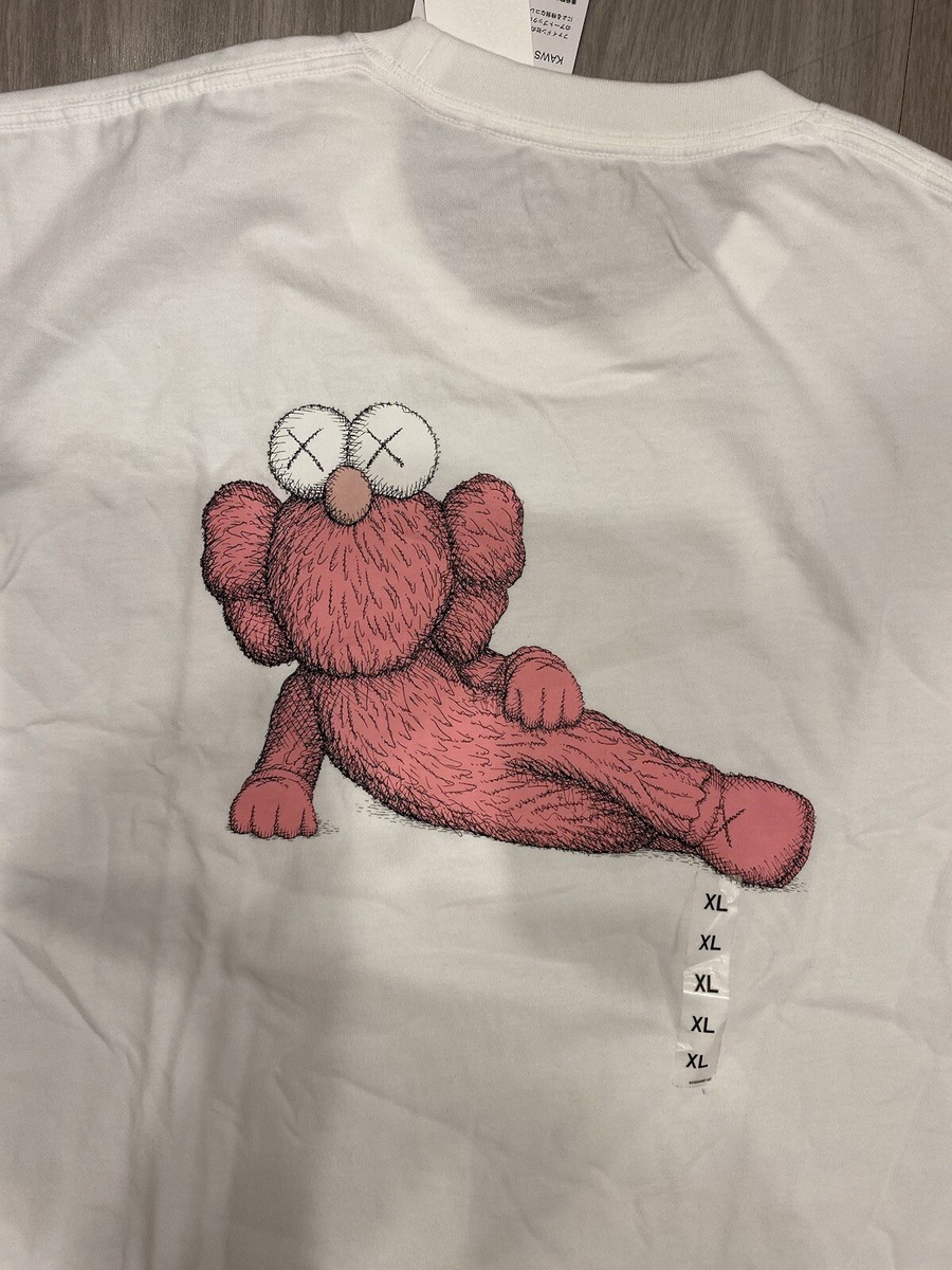 UNIQLO - ユニクロ kaws Uniqlo x KAWS Long-Sleeve Sweatshirt 2023 Black Size M NWT