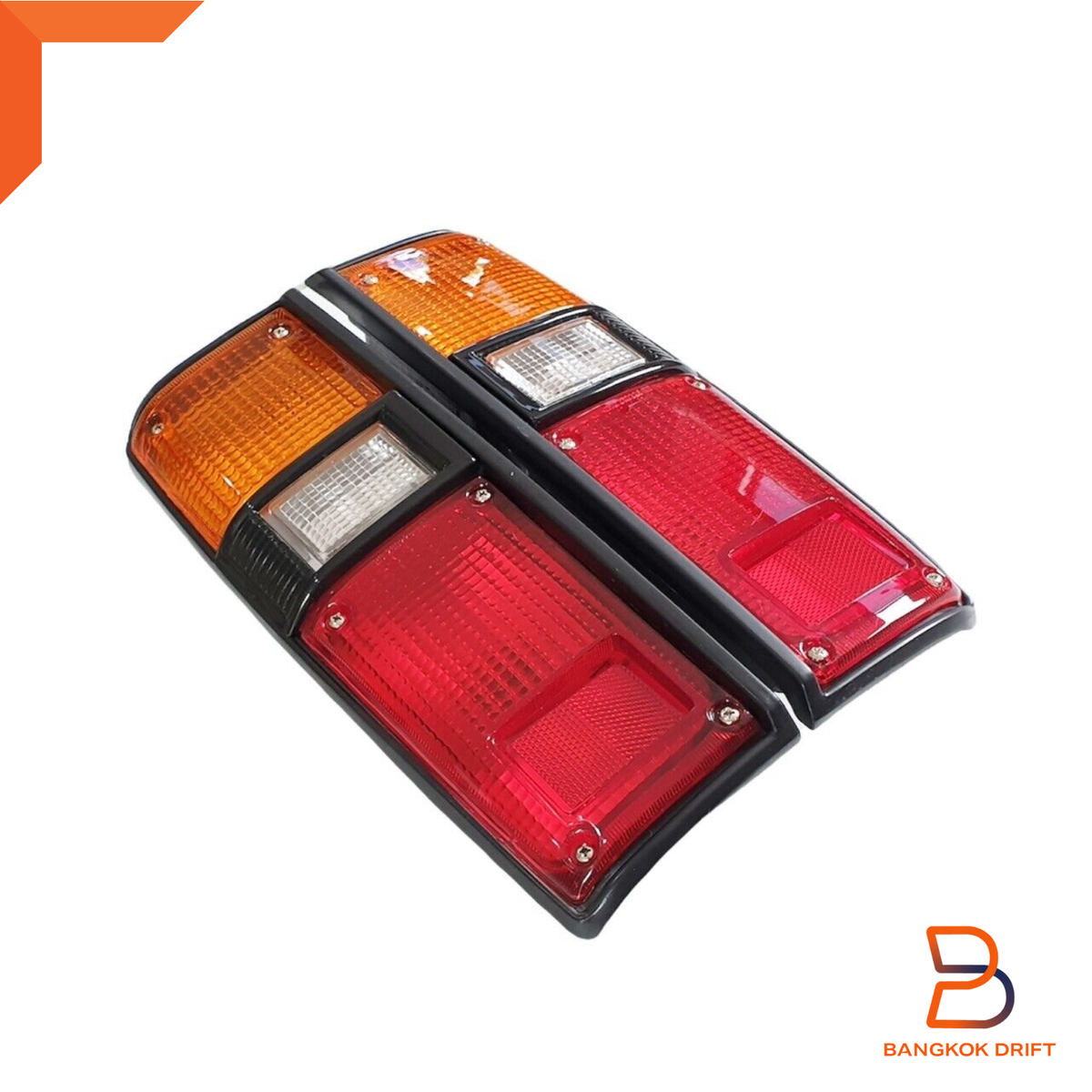 Pair Tail Light Rear Lamp Assembly For Toyota Pickup RN30