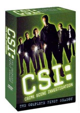 CSI: Crime Scene Investigation The Complete First Season (DVD, 2003, 6-Disc) NEW