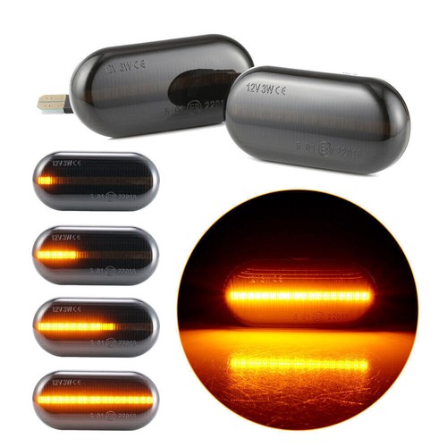 Dynamic Side Marker LED Turn Signal Indicator Blinker Light For Renault Clio 1 2 - Picture 6 of 11