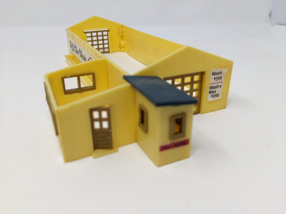 USED Bachmann HO Scale, Jiffy Car Wash Building, Read Description eBay