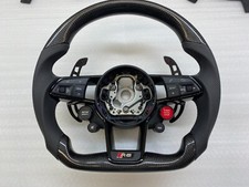 Audi Upgrades R8 Carbon Fiber Steering Wheel Sport Mode R8 Four Key