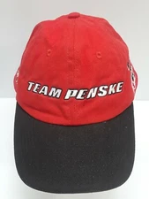 Team Penske Red Cap Hat Embriodered Signature # 6 Briscoe 3 Castroneves 