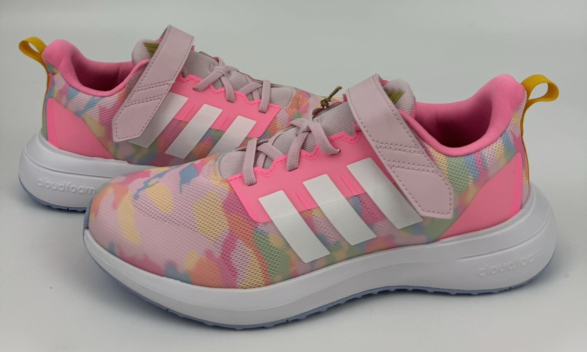 NEW adidas FortaRun 2.0 EL Kids Trainers Shoe Sneaker Sz 7 NEW adidas FortaRun 2.0 EL Kids Trainers Shoe Sneaker Sz 7
