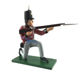 Blue Box Toy Soldier Napoleonic Era British Soldier Metal Type III