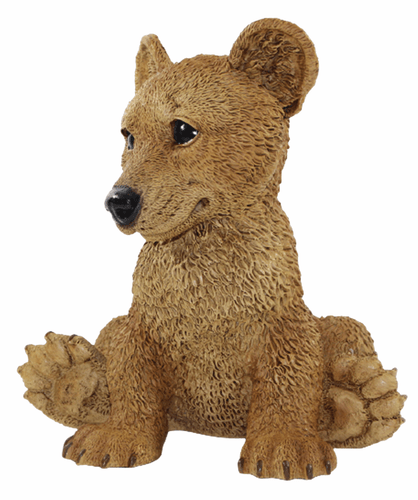 Figura Decorativa Animal Niño Osos 2er Kit Colección Castagna De Resin H 21-22cm - Imagen 5 de 6