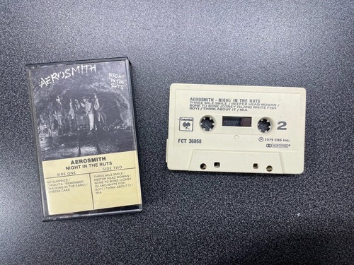 Aerosmith  Night in the Ruts (Cassette Tape) CBS 1979 Steven Tyler - Picture 1 of 2