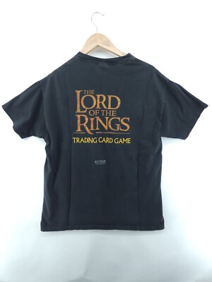 トップス 2001s Vintage The Lord of the Rings Lord Of The Rings Shirt Card Game Promo Tee Vintage LOTR 2001 Rare