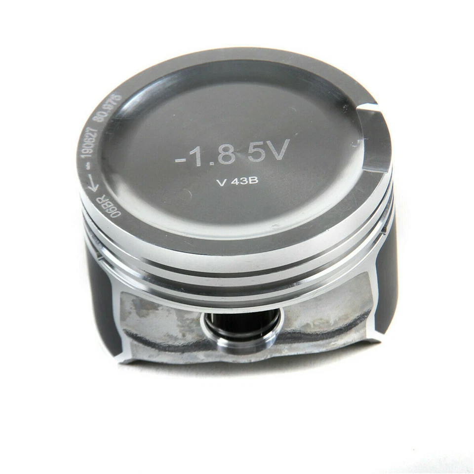 STD Pistons Set 81mm Fit For 1.8L Turbo VW Golf Jetta Passat B5 Audi A4 Quattro - Image 4 of 4