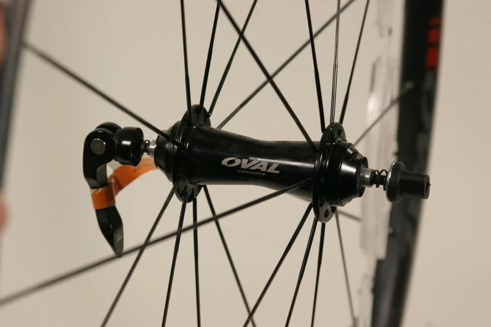 Oval 700c 327 Front Wheel 100mm MSW QR 20h Blk/Gray F40 - Image 3 of 3