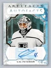 2023-24 Artifacts Autofacts AUTO #CP Cal Petersen
