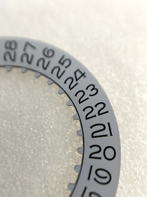 GENUINE Rolex Open 6 & 9 Rolex 3135 Date Disc Serif Wheel Vintage