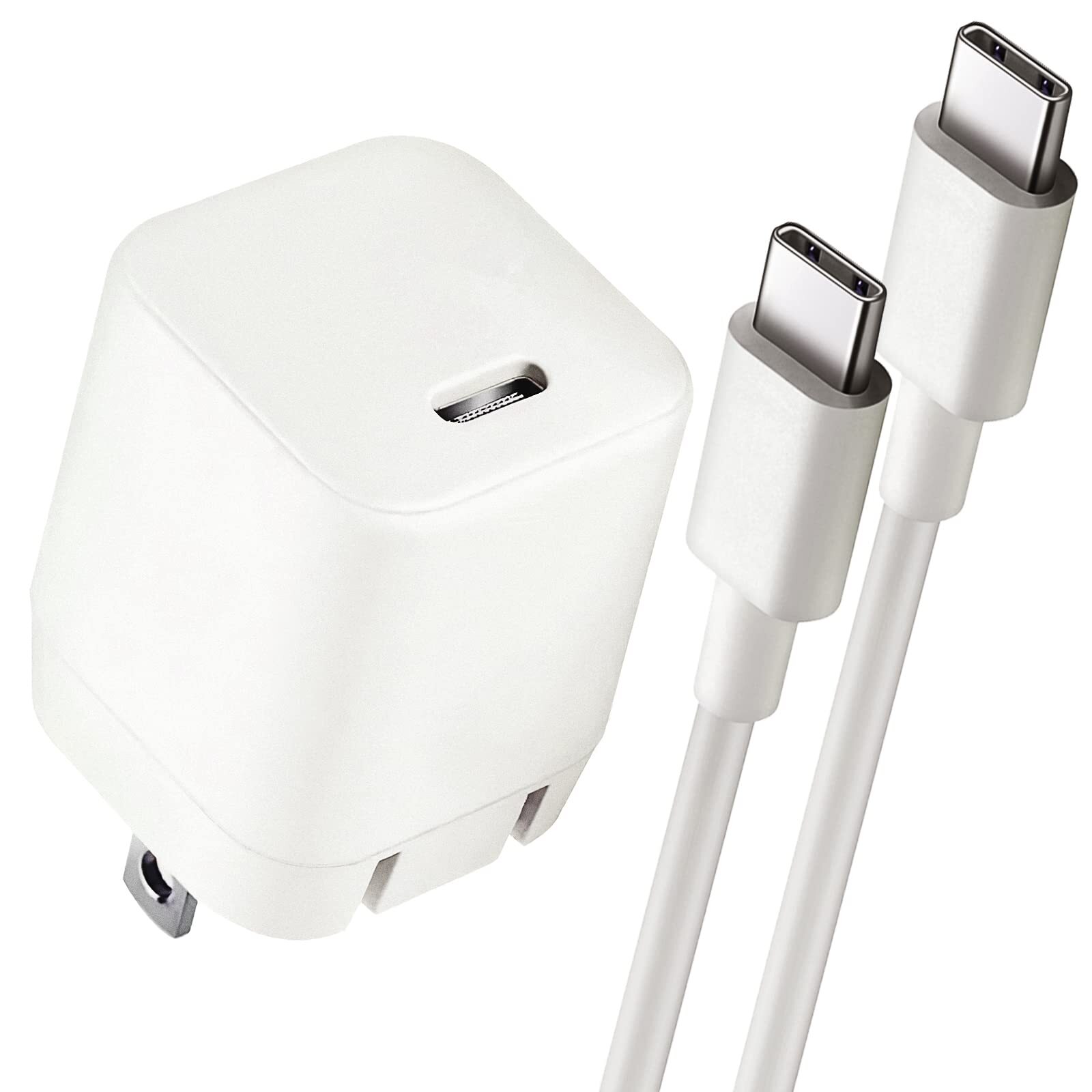 MacBook Air Charger 30W USB C Mini GaN Charger with M1/M2 Chip Laptops MacBoo...-image