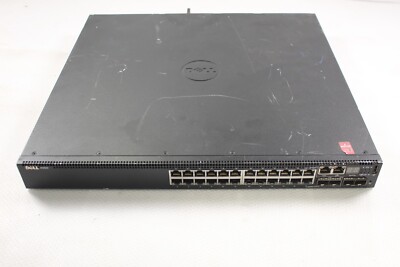 Dell NETWORKING N3024 24-Port Network Switch DP/N: PDJ93 No PSU