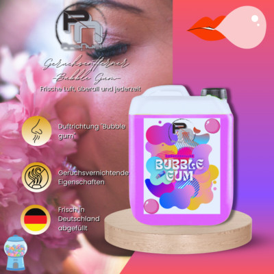 5 L Entferner Tiergeruch BubbleGum Dauerhaft Katzen Hunde Urin Geruchs Killer